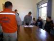 No dia 11 de Agosto de 2014 foram assinados os Planos de Contingência da Comissão Municipal de Proteção e Defesa Civil dos Municípios de Rio Azul e Mallet