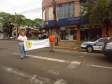 A 15ª CORPDEC l juntamente com a Secretariada Municipal de Saúde de Umuarama   realizou  uma Blitz educativa para  prevenir e combater a Dengue incidência do mosquito