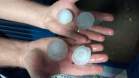 Vendaval e granizo afetam cidades no interior do Paraná