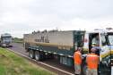 Fiscalização Integrada do Transporte Rodoviário de Produtos Perigosos em Mandaguari.
