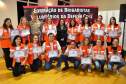 No dia 12/05/2016 encerrou-se com êxito o Curso de Brigadista Comunitário de Três Barras do Paraná. Foram certificados 135 brigadistas comunitários e voluntários de diversas idades entre homens e mulheres das 34 Comunidades, divididas em 14 Núcleos de Defesa Civil.