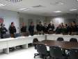 Na tarde da última quarta-feira (15/06) o Coordenador Executivo de Proteção e Defesa Civil, Ten.-Cel. Edemilson de Barros, ministrou uma palestra sobre a metodologia de Defesa Civil para os militares do Curso de Aperfeiçoamento de Oficiais (CAO) da Polícia Militar do Paraná.
