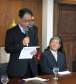 O governador Beto Richa assinou nesta quarta-feira (6), no Palácio Iguaçu, um termo de cooperação técnica entre o Paraná e o Governo do Japão para instalar, no Estado, um radar Banda X para monitoramento meteorológico e prevenção de desastres naturais na Região Metropolitana de Curitiba