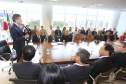 O governador Beto Richa assinou nesta quarta-feira (6), no Palácio Iguaçu, um termo de cooperação técnica entre o Paraná e o Governo do Japão para instalar, no Estado, um radar Banda X para monitoramento meteorológico e prevenção de desastres naturais na Região Metropolitana de Curitiba