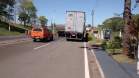 3ª Coordenadoria Regional de Proteção e Defesa Civil (CORPDEC) acompanhou a Fiscalização de Produtos Perigosos, na Rodovia BR 153 - Km 40 (Posto da Polícia Rodoviária Federal), coordenada pelo Corpo de Bombeiros de Santo Antônio da Platina-PR.