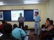 Vice Prefeito Francisco Lacerda Brasileiro em visita ao curso.