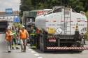 Os estados do Paraná, Santa Catarina, Rio Grande do Sul, Mato Grosso do Sul e São Paulo promoveram nesta quinta-feira (10), de forma simultânea, uma operação de abordagem e fiscalização dos veículos que transportam produtos perigosos