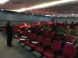 CADETES DO CORPO DE BOMBEIROS RECEBEM PALESTRA SOBRE O SISTEMA INFORMATIZADO DE DEFESA CIVIL.