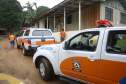 A Coordenadoria Estadual de Proteção e Defesa Civil realiza simulado de abandono com comunidade em área de risco de Morretes, no Litoral do Paraná.  -  Morretes, 16/03/2019  -  Foto: Jaelson Lucas/ANPr