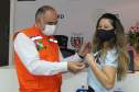 entrega de medalha