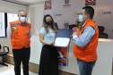 entrega de medalha