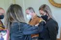 Entrega de medalhas