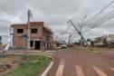  Temporais deixam mais de 1,2 mil casas destelhadas no Paraná