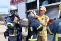 Exercício no Porto de Antonina simula atendimento de emergência com produto tóxico