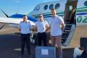 Aviões do Paraná levam veterinários, medicamentos e internet ao Rio Grande do Sul