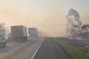 Aviões contratados pelo Estado reforçam combates a dois incêndios em Ponta Grossa