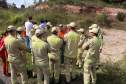 Técnicos Defesa Civil, IAT e Amep vão a campo avaliar condições geológicas na RMC 