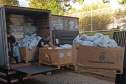 Defesa Civil envia ajuda humanitária para Santa Maria do Oeste e Dois Vizinhos