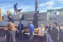 Defesa Civil envia ajuda humanitária para Santa Maria do Oeste e Dois Vizinhos