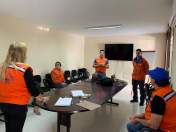 Técnicos da Defesa Civil Estadual auxiliam o município de Quatro Barras para otimizar atendimento a população local