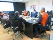 Secretário de Desenvolvimento Urbano e Obras do Paraná visita a Coordenadoria Estadual da Defesa Civil