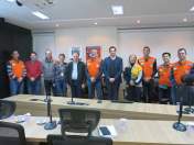 Secretário de Desenvolvimento Urbano e Obras do Paraná visita a Coordenadoria Estadual da Defesa Civil