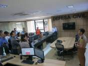 Defesa Civil Estadual prepara gestores da ADAPAR e Ministério da Agricultura para simulado