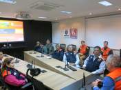 Defesa Civil do Paraná recebe visita de integrantes da Defesa Civil do Estado de Minas Gerais