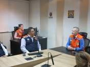 Defesa Civil do Paraná recebe visita de integrantes da Defesa Civil do Estado de Minas Gerais