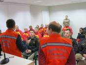 Alunos Bombeiros visitam a Defesa Civil Estadual