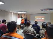 Piloto da Coordenadoria Estadual da Defesa Civil realiza treinamento para várias instituições de Londrina