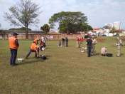 Piloto da Coordenadoria Estadual da Defesa Civil realiza treinamento para várias instituições de Londrina