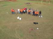 Piloto da Coordenadoria Estadual da Defesa Civil realiza treinamento para várias instituições de Londrina