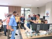 Técnicos da Celepar realizam visita técnica as instalações da Coordenadoria Estadual da Defesa Civil