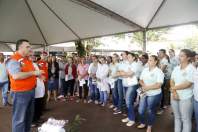 Sesa realiza mobilização efetiva no combate à dengue no Dia D do Paraná