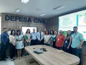Defesa Civil realiza apresentação de resultados do Fortalecimento da Gestão de Riscos e Desastres  