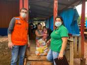 Cestas básicas do Cesta Solidária Paraná chegam aos municípios do interior do Estado