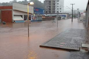 áreas afetadas por chuvas