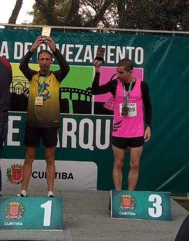 1º lugar geral da Corrida Entre Parques de Curitiba é da Defesa Civil do Paraná