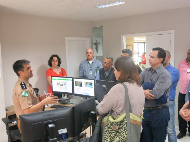 Defesa Civil Estadual prepara gestores da ADAPAR e Ministério da Agricultura para simulado