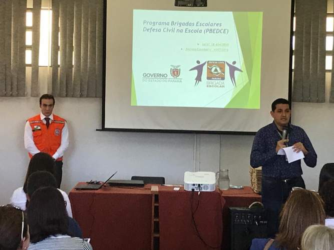 Núcleos Regionais de Educação de Pitanga e Ivaiporã recebem capacitação do Programa Brigadas Escolares