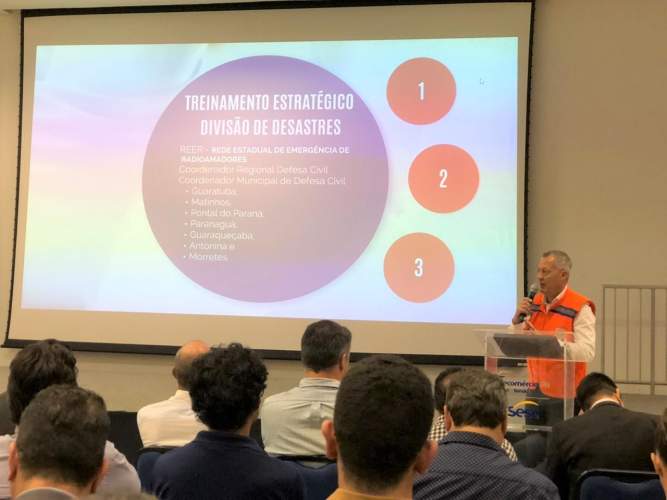 Defesa Civil Estadual terá papel importante na Operação Verão do Paraná 2019/2020