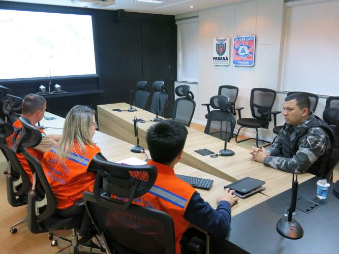 Batalhão de Operações Especiais busca parceria junto a Defesa Civil Estadual