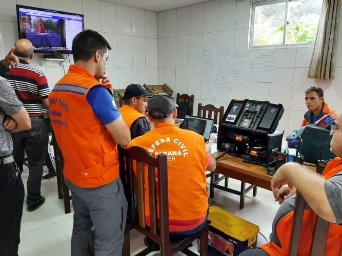 Coordenadoria Estadual da Defesa Civil realiza simulado para teste de protocolos de atendimento integrado