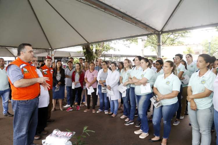 Sesa realiza mobilização efetiva no combate à dengue no Dia D do Paraná