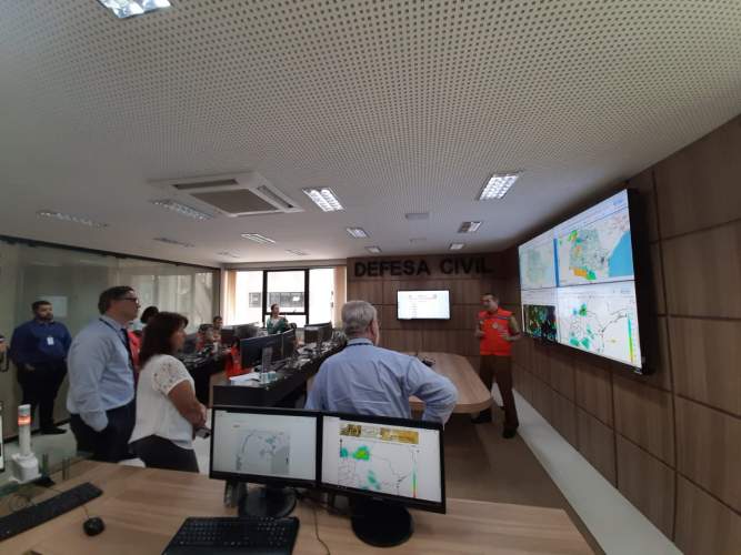 Defesa Civil realiza apresentação de resultados do Fortalecimento da Gestão de Riscos e Desastres