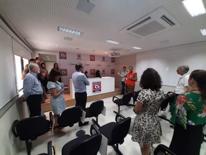 Defesa Civil realiza apresentação de resultados do Fortalecimento da Gestão de Riscos e Desastres