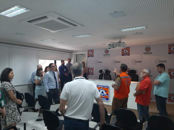 Defesa Civil realiza apresentação de resultados do Fortalecimento da Gestão de Riscos e Desastres