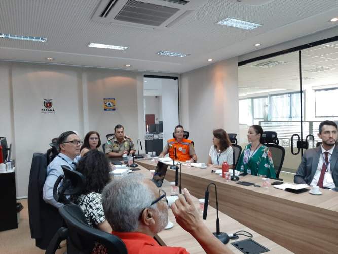 Defesa Civil realiza apresentação de resultados do Fortalecimento da Gestão de Riscos e Desastres