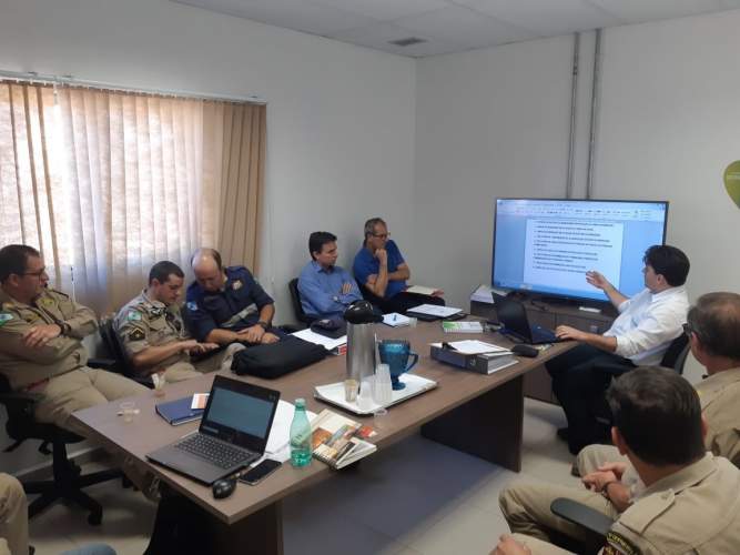Reunião Usina Baixo Iguaçu, 11 de dezembro de 2019.